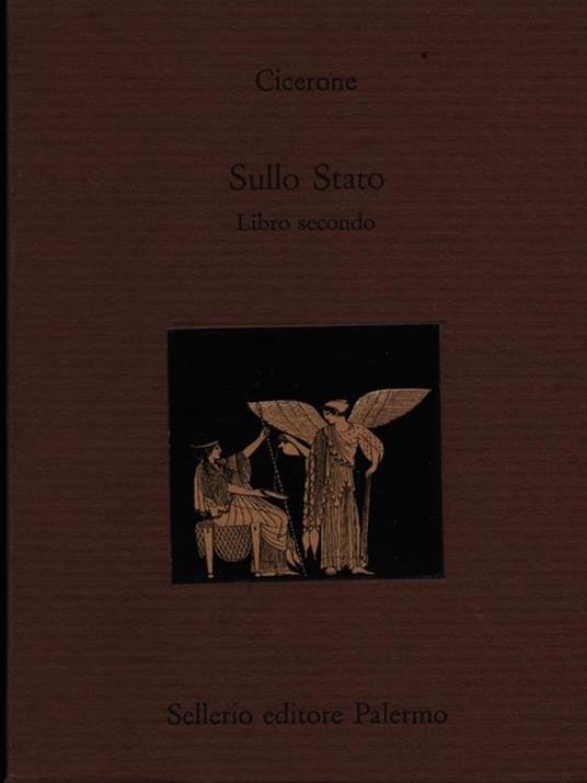Sullo Stato libro secondo - M. Tullio Cicerone - copertina