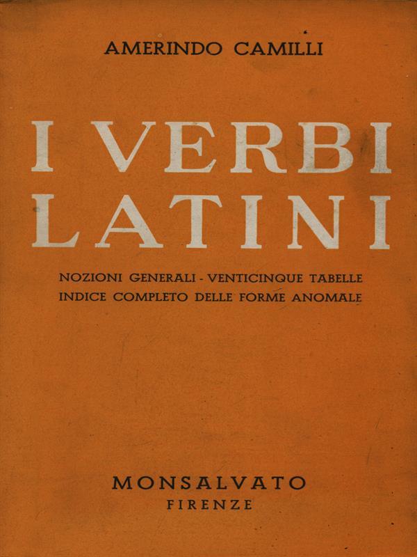 I verbi latini