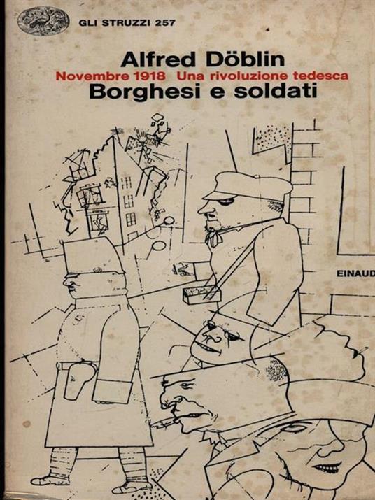 Borghesi e soldati - Alfred Doblin - copertina