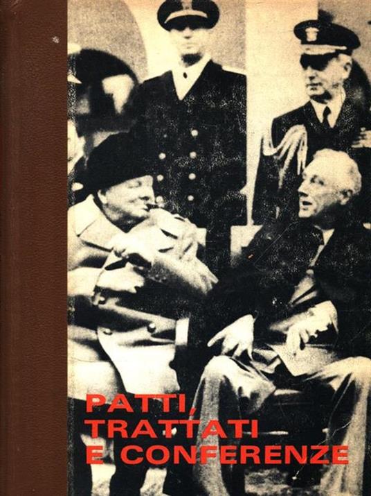 Patti trattati e conferenze - copertina