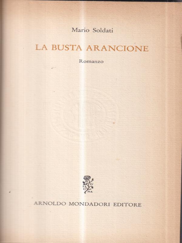 La busta arancione