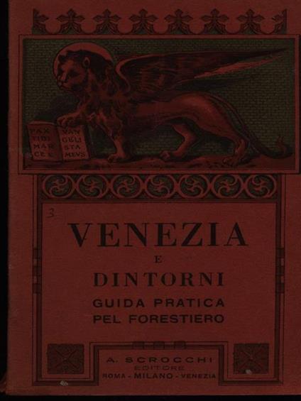 Venezia e dintorni - copertina
