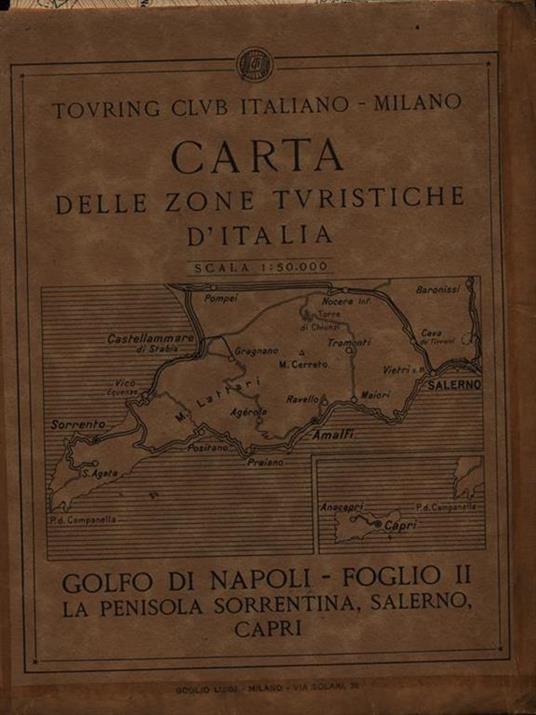 Golfo di Napoli Foglio II - copertina