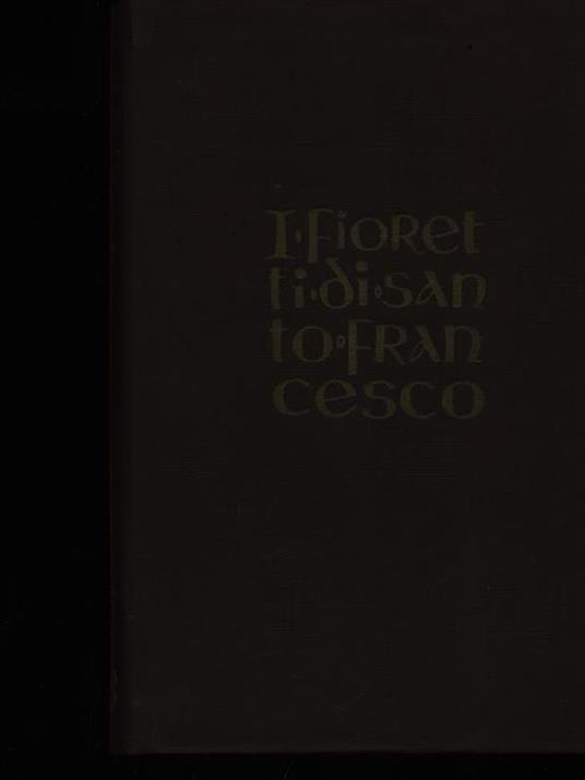 I fioretti di San Francesco - copertina