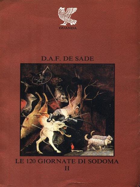 Le 120 giornate di Sodoma II - François de Sade - copertina