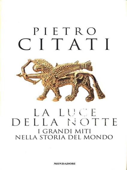 La luce della notte - Pietro Citati - copertina