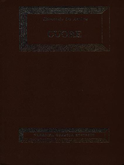 Cuore - Edmondo De Amicis - copertina