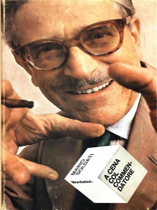 A cena col commendatore - Mario Soldati - copertina