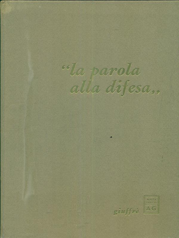 La parola alla difesa