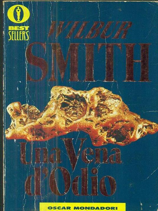 Una vena d'odio - Wilbur Smith - copertina
