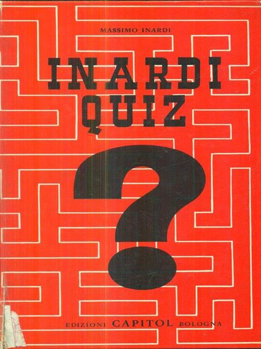 Inardi Quiz - Massimo Inardi - copertina
