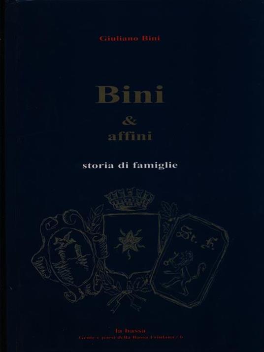 Bini & affini - Giuliano Bini - copertina