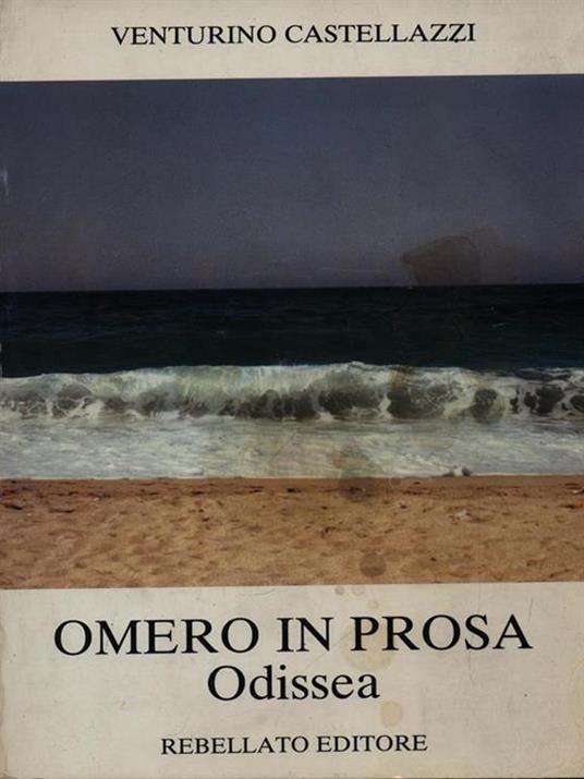 Omero in prosa Odissea - copertina