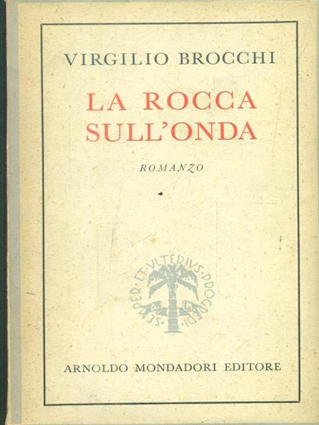 La rocca sull'onda - Virgilio Brocchi - copertina