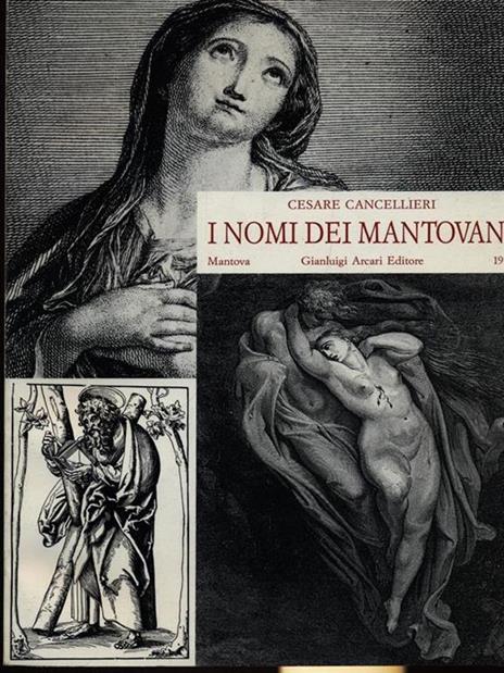 I nomi dei Mantovani - Cesare Cancellieri - copertina