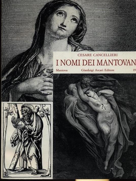 I nomi dei Mantovani - Cesare Cancellieri - copertina