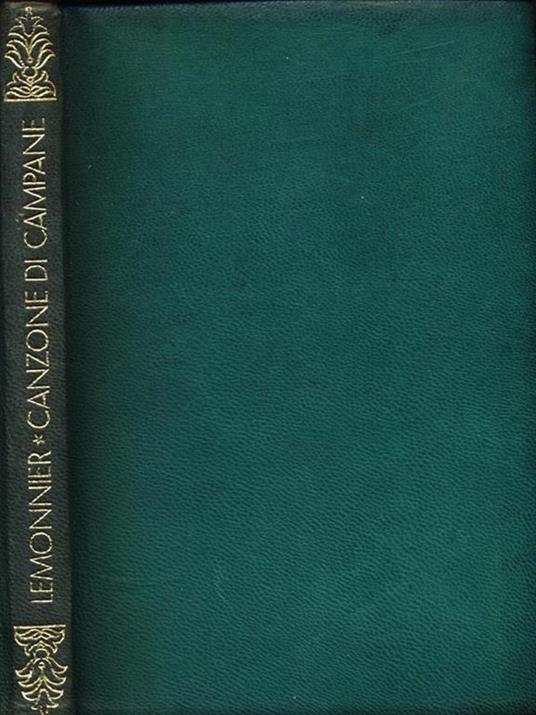 Canzone di Campane - Camille Lemonnier - copertina