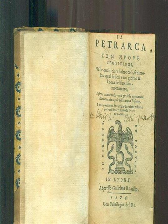 Rime. Il Petrarca Con Nuove Spositioni - Francesco Petrarca - copertina