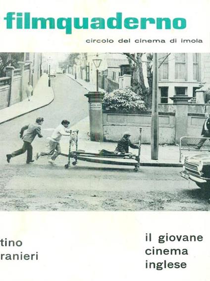 Filmquaderno circolo del cinema di Imola. Il giovane cinema inglese. Tino Ranieri - copertina