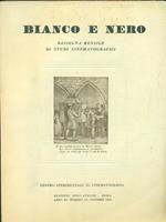 Bianco e nero. Anno XI. Numero 10. Ottobre 1950