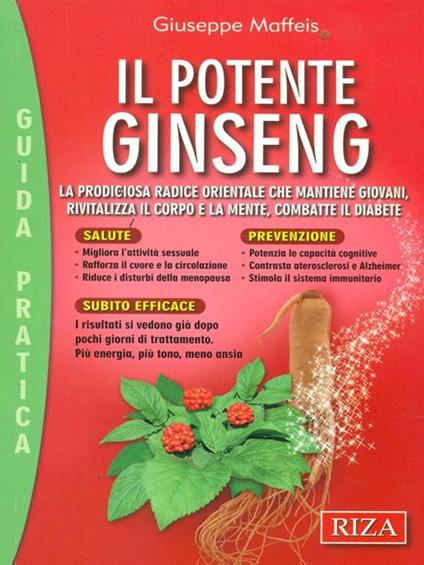 Il potente ginseng - Giuseppe Maffeis - copertina