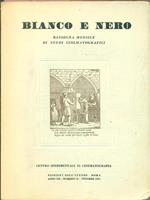 Bianco e nero. Anno XII. Numero 10. Ottobre 1951