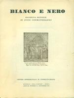 Bianco e nero. Anno XI - Numero 11 - Novembre 1950