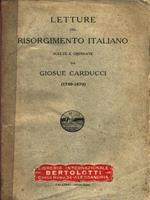 Letture del Risorgimento Italiano