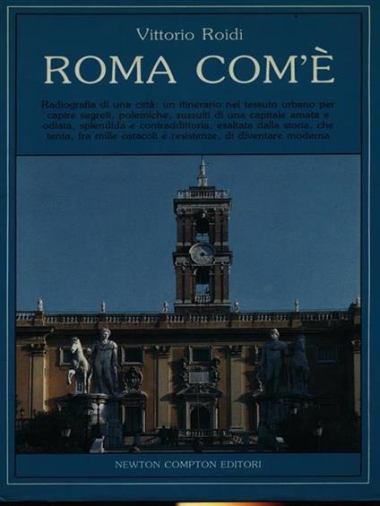 Roma com'è - Vittorio Roidi - copertina