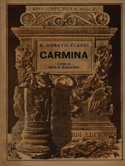 Carmina - copertina