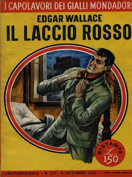 Il laccio rosso - Edgar Wallace - copertina