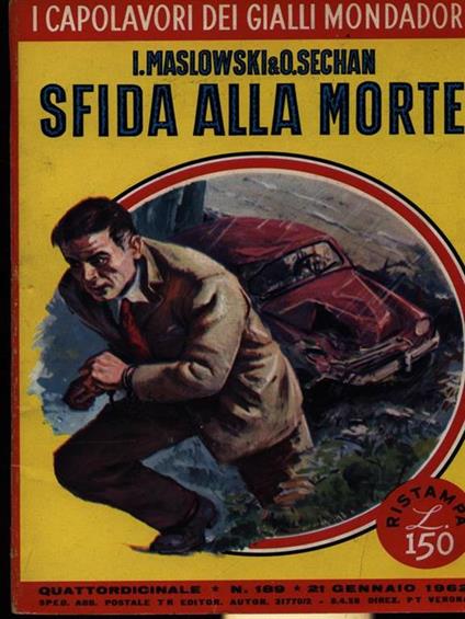 Sfida alla morte - Igor B. Maslowski - copertina
