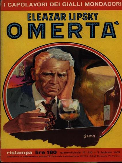 Omertà - Eleazar Lipsky - copertina