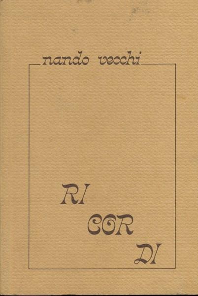Ricordi - copertina