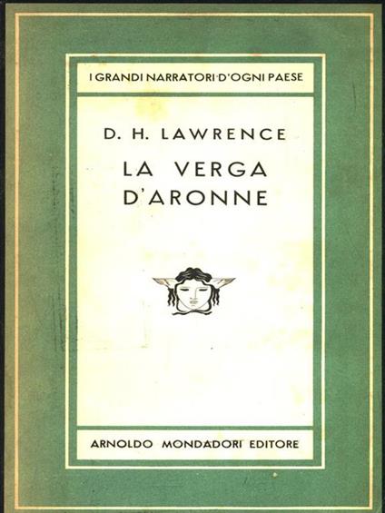 La verga d'Aronne - David Herbert Lawrence - copertina