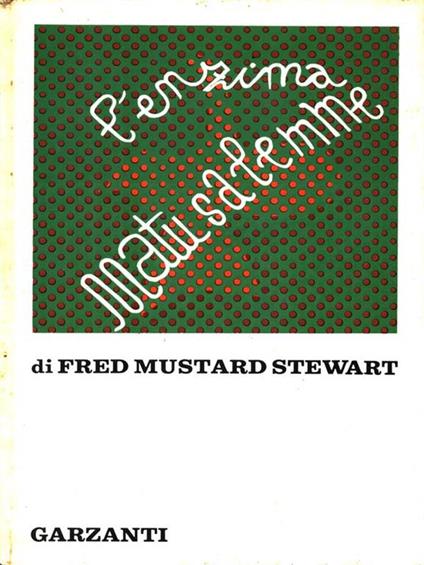 L' enzima Matusalemme - Fred Mustard Stewart - copertina
