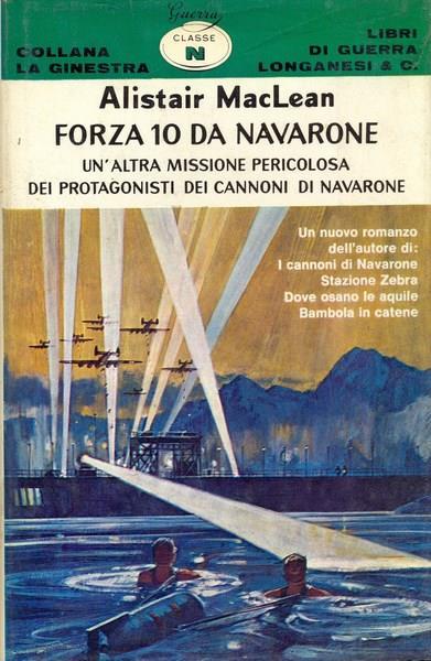 Forza 10 da Navarone - Alistair MacLean - copertina