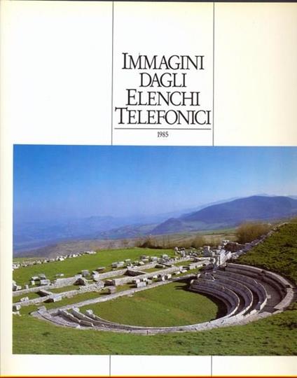 Immagini dagli elenchi telefonici 1985 - copertina