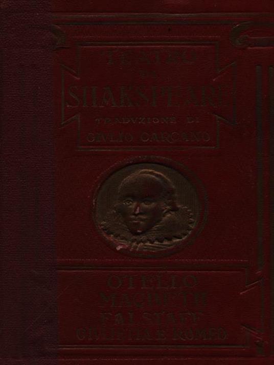 Teatro - William Shakespeare - copertina