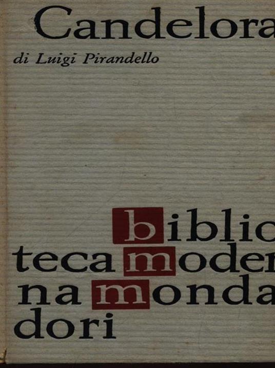 Candelora - Luigi Pirandello - copertina