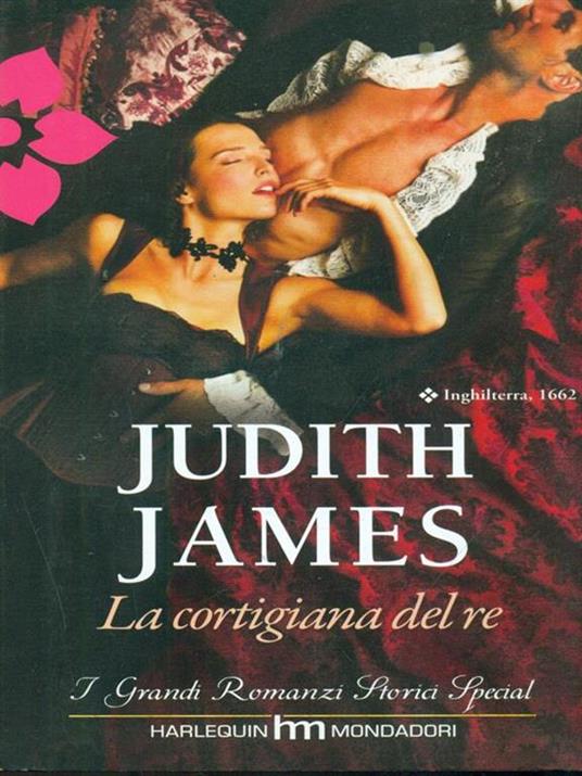 La cortigiana del re - Judith James - copertina