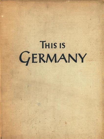 This is Germany - Adrian Mohr - copertina