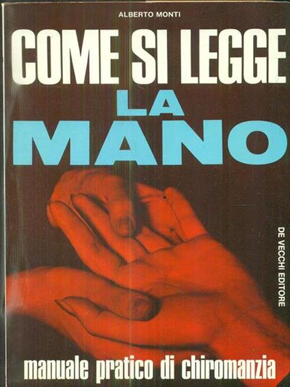 Come si legge la mano - Alberto Monti - copertina