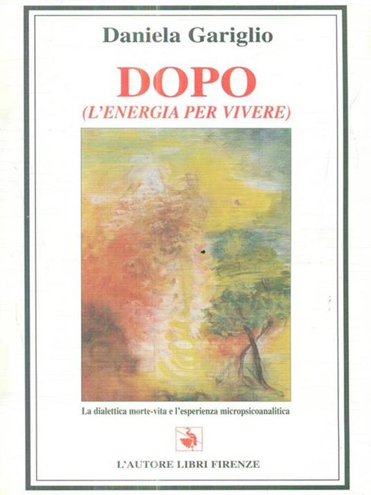 Dopo. L'energia per vivere - copertina