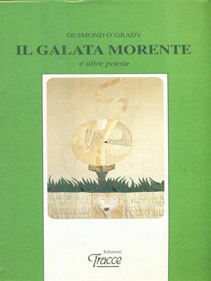 Il galata morente - Desmond O'Grady - copertina