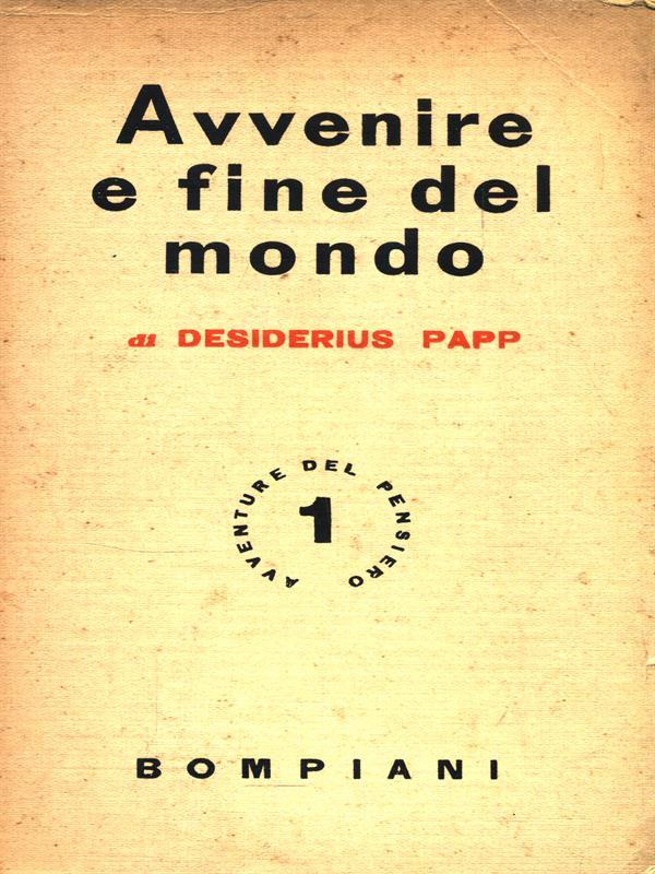 Avvenire e fine del mondo