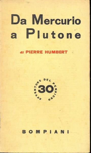 Da Mercurio a Plutone - Pierre Humbert - copertina
