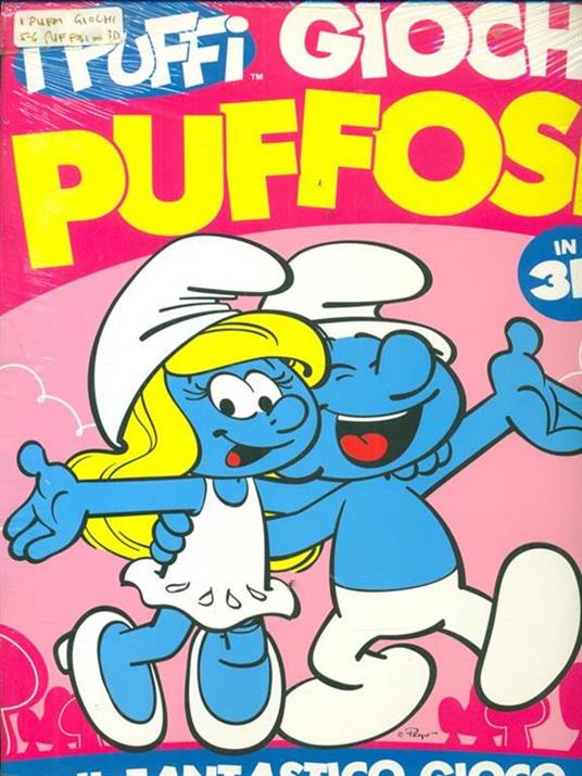 I puffi Giochi puffosi - copertina