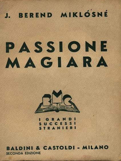 Passione magiara - copertina