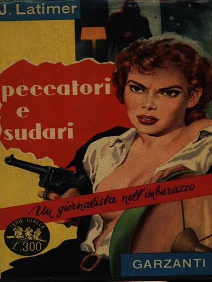 Peccatori e sudari - Jonathan Latimer - copertina
